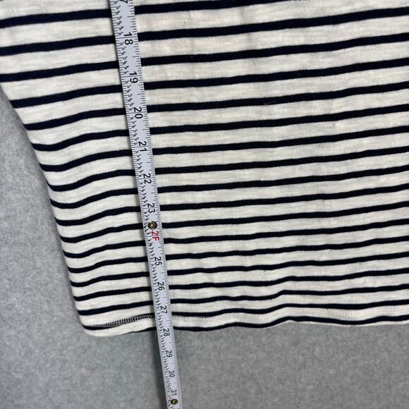 UMGEE Top Womens Small Blue White Striped Tunic Nautical Boat‎ Sailing Jersey - Picture 6 of 10
